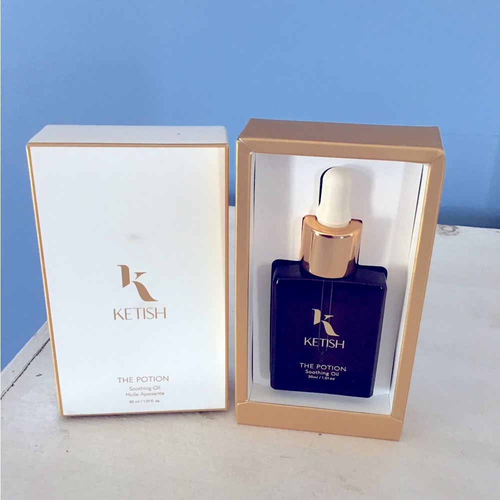 Ketish Period Cramps Help The Potion Body Soothing oil Natural New In Box